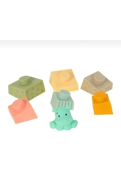 Oyuncak Soft Piramit Istifleme Halkalar