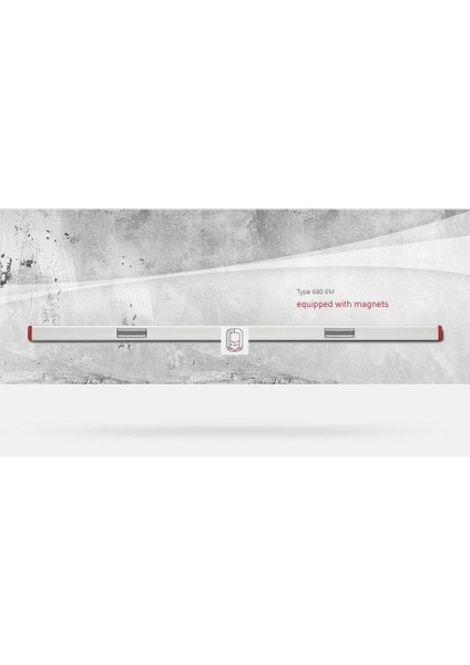 Bmı Eurostar 690 Alüminyum Su Terazisi 120 Cm.