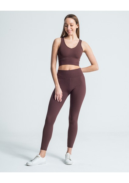 Infome Kadın Fitilli Kaşkorse Şardonlu Tayt modelleri