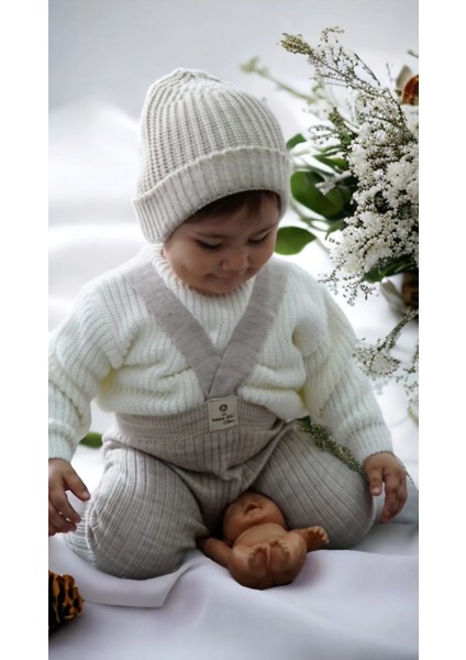 Triko Kazak Slopet Bere 3 Lü Takım