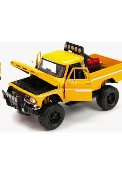 Motormax 1:24 Die Cast Arazi Araçları (Kamyonet) - Sarı