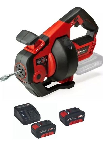 Te-Da 18/760 2 x 4.0 Ah Akülü Boru Temizleme