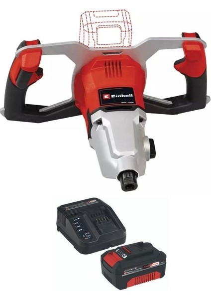 Tp-Mx 18-2 Li Bl 1 x 4.0 Ah Akülü Boya Harç Karıştırıcı