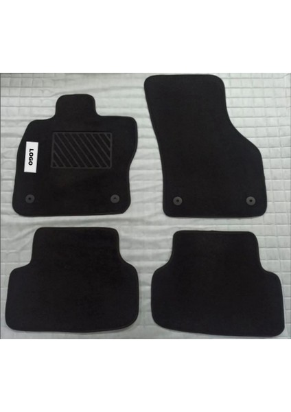 Seat Leon 2013 ve Sonrası Velur Halı Paspas (Özel Üretim Anti-Slip Kaydırmaz Taban)