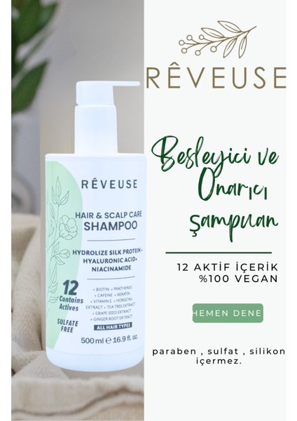 Kolajen Keratin Şampuan & Revitalizing Canlandırıcı Etkili Çay Ağacı Özlü Duş Jeli