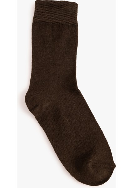 Soket Çorap Yün Karışımlı Basic