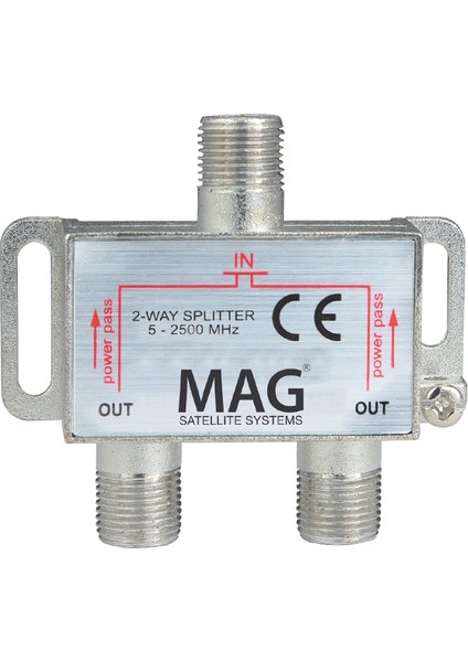 1/2 Splıtter 5-2500 Mhz Mag (4767) - YLT9830-3029