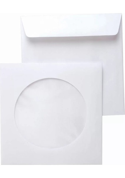 CD Zarfı 12,5X12,5 1. Hamur 80 Gram Pencereli 500'LÜ - Ürün Kodu : DOĞ.AS-3003