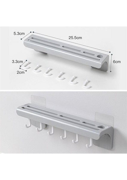 Pratik Çoklu Bıçak Askısı Mutfak Bıçak Düzenleyici Organizer Dayanıklı Bı - CPB2727-1036