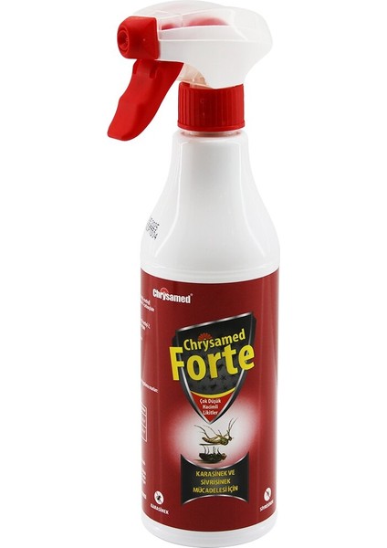 Chrysamed Forte Sıvı Böcek Ilaç Sprey 500ML Karasinek - Sivrisinek (4767) - YLT6444-7137