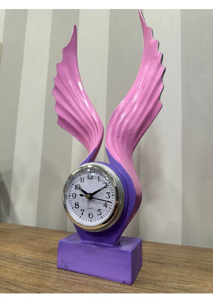 Modern Kanat Saat Polyester Dekoratif Obje modelleri