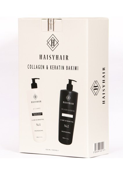 Collagen Keratin Yükleme Seti 1000 ml