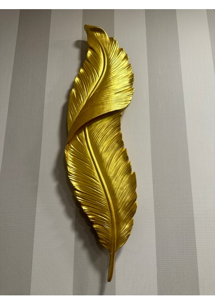 Gold Tüy Led'li Pilli Dekoratif Aplik