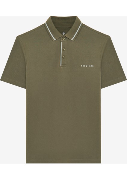 Polo M Short Sleeve Polo Erkek Haki Polo Yaka Tshirt S212224-801