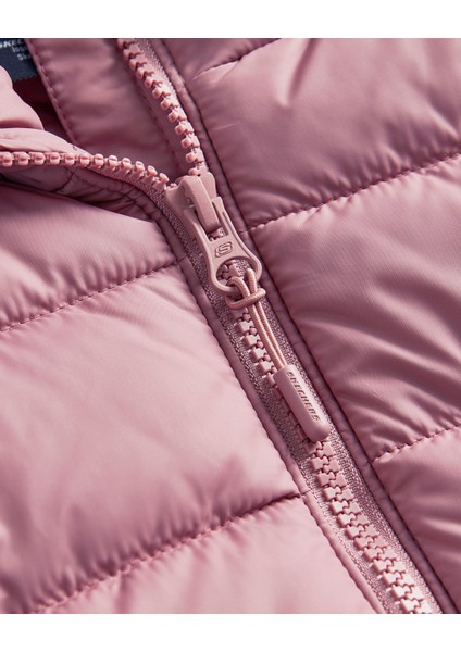 W Outerwear Padded Vest Kadın Bordo Yelek S242319-620