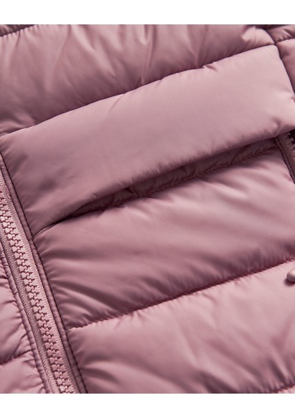 W Outerwear Padded Vest Kadın Bordo Yelek S242319-620