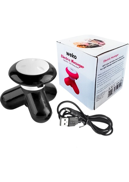 WK-5528 Pilli USB Kablolu Masaj Aleti (Om-44)