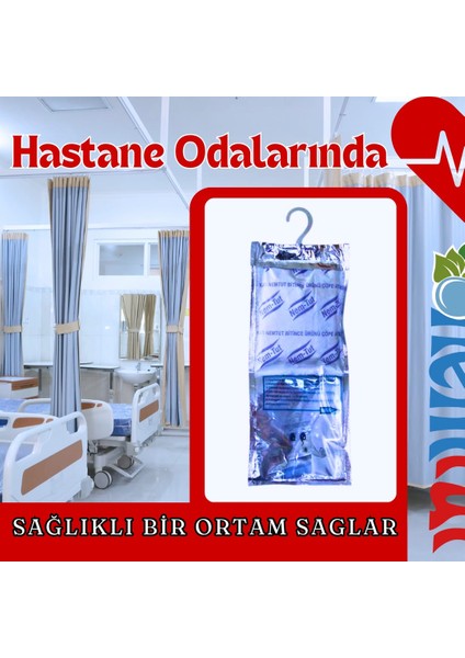 Rutubet Giderici Nem Emici Koku Küf ve Korozyon Önleyici (10 Kutu 20 Paket) 10 kg