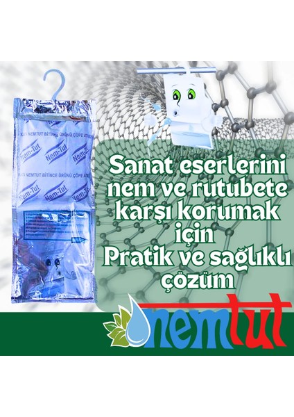 Rutubet Giderici Nem Emici Koku Küf ve Korozyon Önleyici (10 Kutu 20 Paket) 10 kg