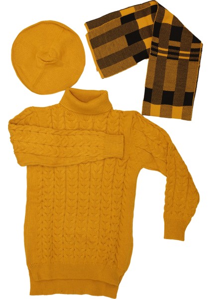 1102 Kız Triko Kazak