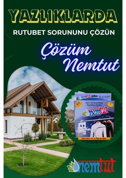 Kötü Koku Nem Rutubet Korozyon Buharlaşma Ev ve Konut Yerleşimlerine Özel 1 Kutu 1 kg