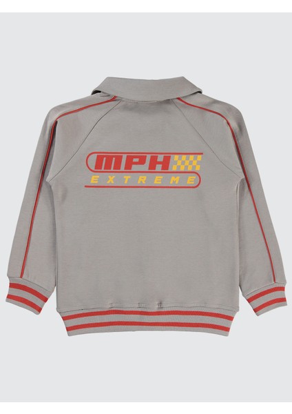 Erkek Çocuk Hırka 6-9 Yaş Gri modelleri