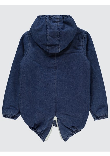 Kız Çocuk Mont 6-9 Yaş Mavi fiyatları