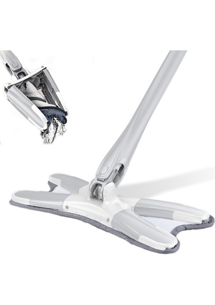 x Mop - Kendinden Sıkmalı Tablet Mop Twist Mop (4767)