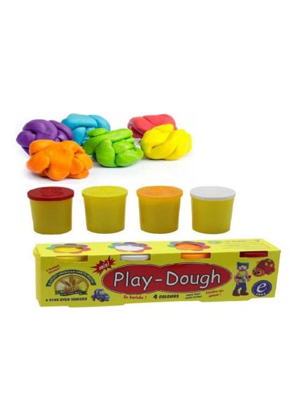 Play Dough 4 Parça  Mini Oyun Hamuru (4767)