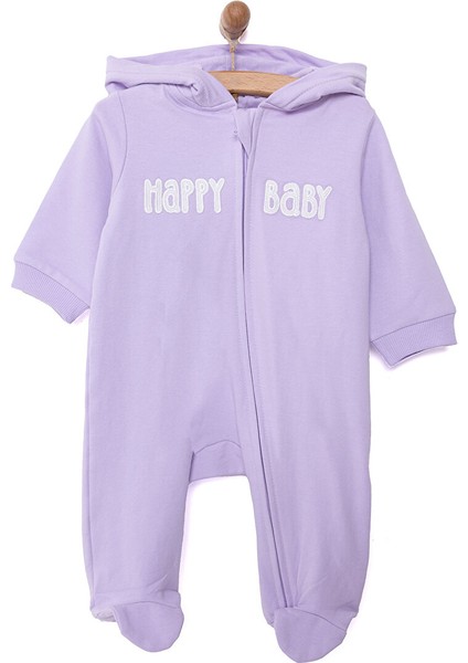 HelloBaby Yenidoğan Kapüşonlu Tulum Kız Bebek