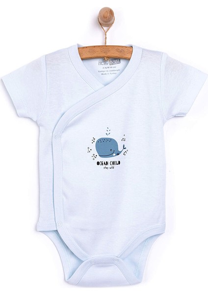 Yenidoğan Kısa Kol Zıbın Body Unisex
