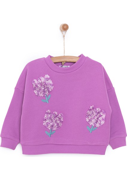 HelloBaby Tulip Kız Sweatshirt Kız Bebek