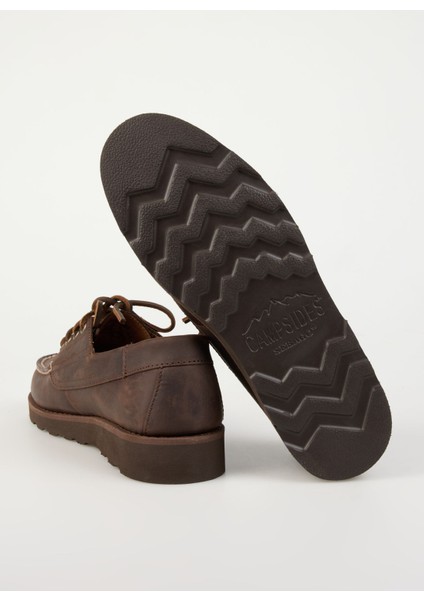 Deri Koyu Kahve Erkek Günlük Ayakkabı Askookfıeld Crazy Horse fırsatları