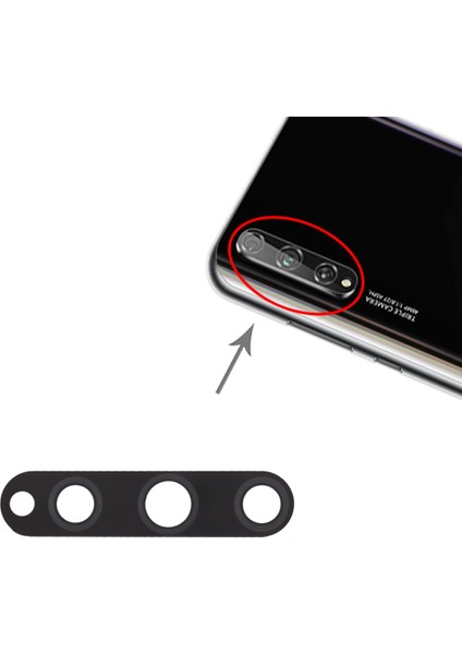 Huawei Y8P / P Smart S Için 10 Adet Arka Kamera Lensi (Yurt Dışından) fırsatları