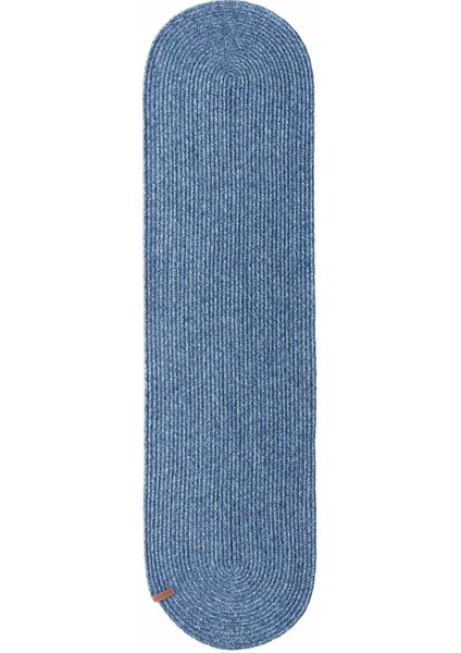 Cesta El Yapımı Örgü Lacivert Runner 37X136 4015