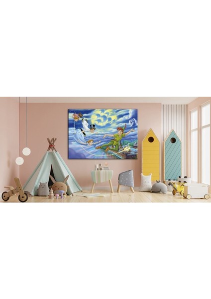 Peter Pan Çocuk Odası Tabloarı Hediye Hediyelik
