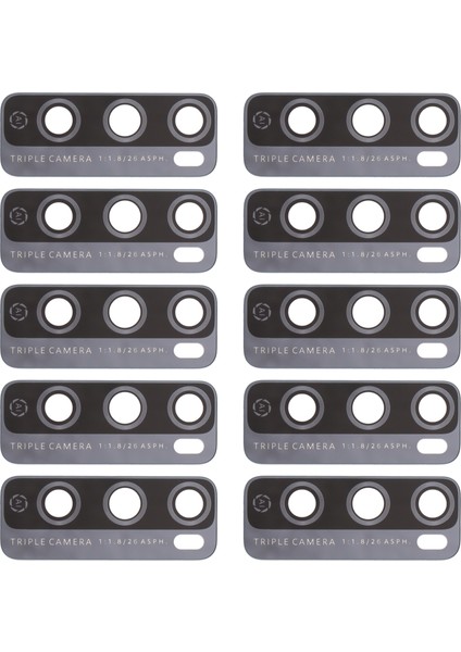 Huawei Enjoy 20 Pro Için 10 Adet Arka Kamera Lensi (Yurt Dışından)