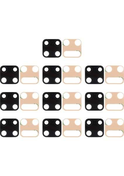 Huawei Mate 20 Pro Için Yapışkanlı Arka Kamera Lensi (Yurt Dışından)