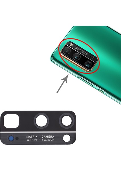 Huawei Honor 30 Pro Için 10 Adet Arka Kamera Lensi (Yurt Dışından) indirimleri