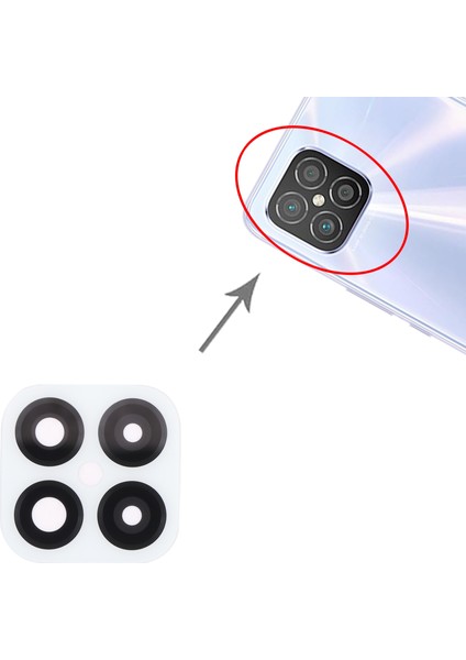 Huawei Nova 8 Se Için 10 Adet Arka Kamera Lensi (Yurt Dışından) fırsatları