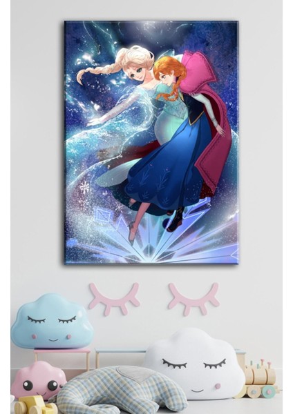 Karlar Ülkesi Elsa Çocuk Odası Tabloarı Hediye Hediyelik fiyatları