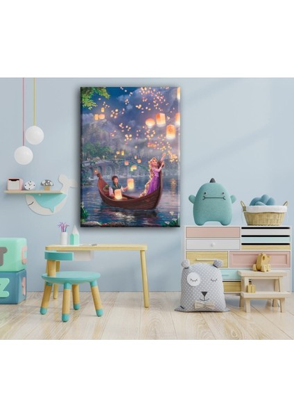 Karmakarışık Çocuk Odası Tabloarı Hediye Hediyelik