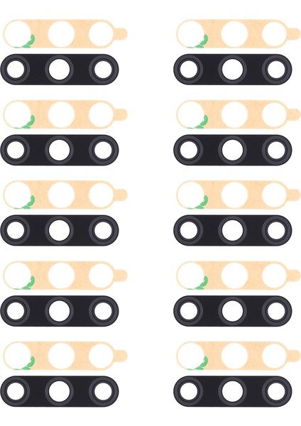 Huawei Honor 9x Için 10 Adet Arka Kamera Lensi (Yurt Dışından)