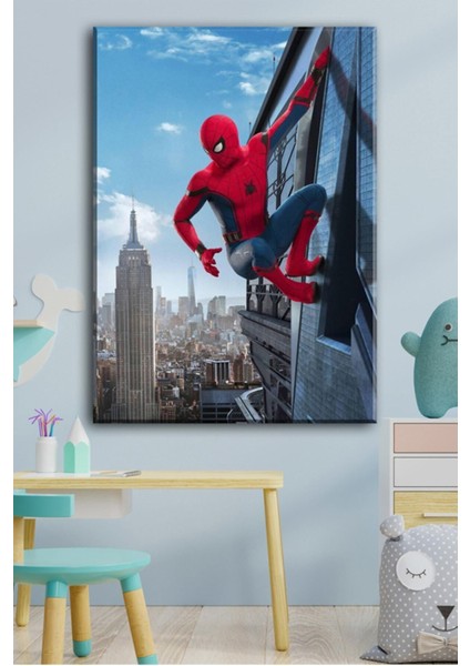 Örümcek Adam Spiderman Çocuk Odası Tabloarı Hediye Hediyelik
