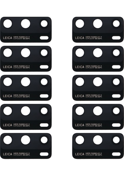 Huawei P40 Için 10 Adet Arka Kamera Lensi (Yurt Dışından)