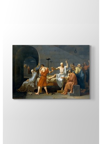 Jacques Louis David - Sokrates’in Ölümü Tablosu