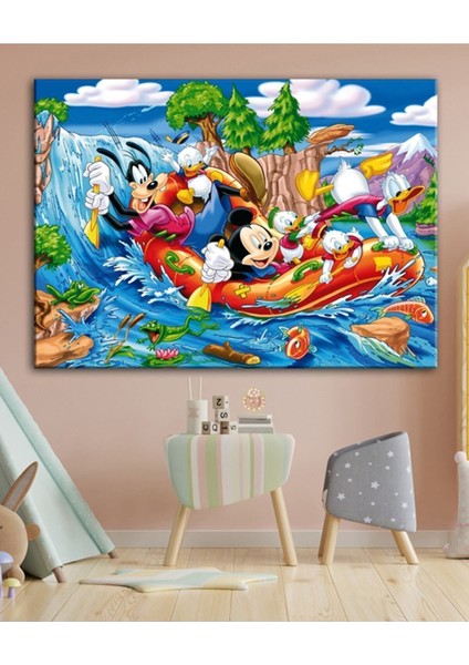 Mickey Mouse Çocuk Odası Tabloarı Hediye