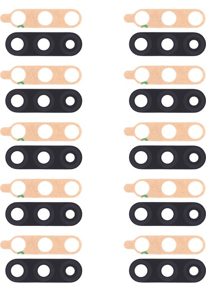 Huawei P30 Için 10 Adet Arka Kamera Lensi (Yurt Dışından)