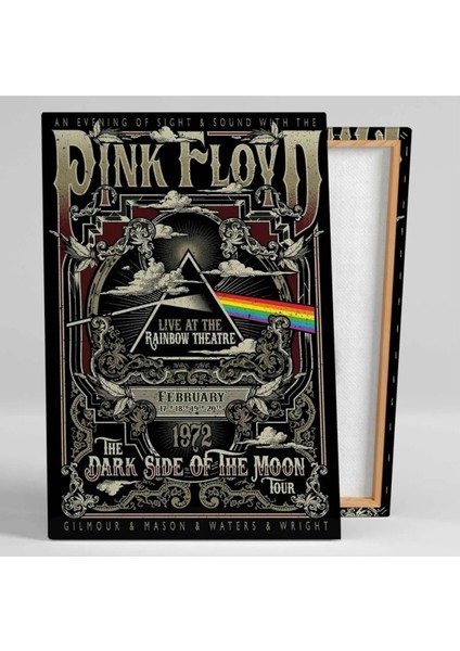 Pink Floyd Poster Müzik Sanat Rock Kanvas Tablo AR030157
