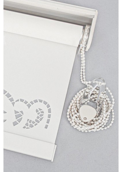 Stor Perde Lazer Kesim 602303 Ekru Salon Perdesi fiyatları